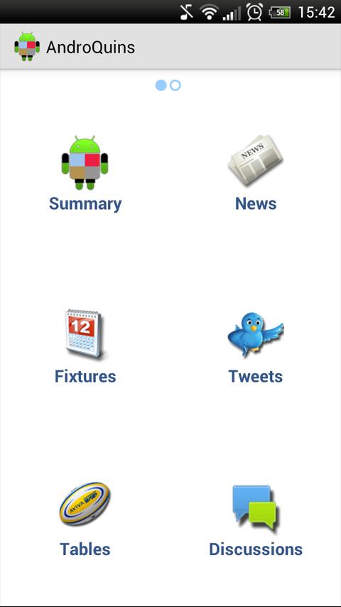 AndroQuins Screen 1