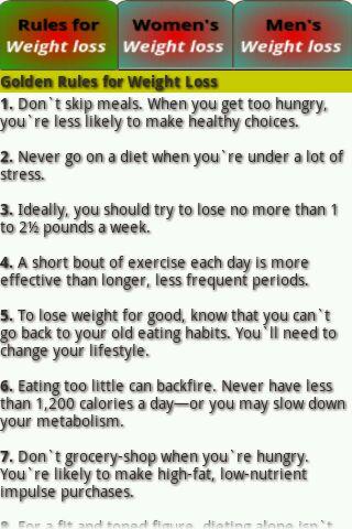 Weight Loss Tips