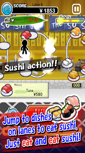 Lastest The Sushi Jump - くら田スシロー君の寿司物語 APK