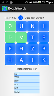 BoggleWords - find the words Screenshots 4