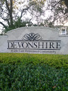 Devonshire Sign