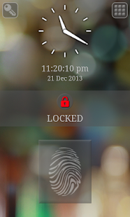 Fingerprint/Keypad Lock Screen - screenshot thumbnail