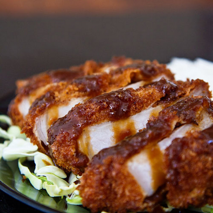 breaded (Breaded Katsu pork Cutlet nutrition with  cutlet Red Pork Miso Miso Sauce)