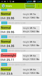 Weighty: Track your weight poster 3