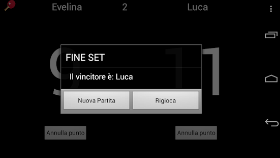 Segnapunti PingPong Screenshots 2