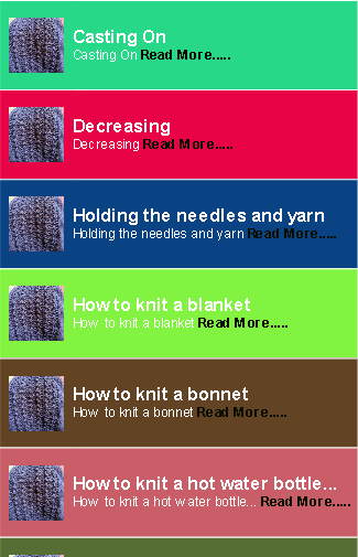 Knitter Guides