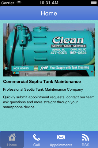 【免費商業App】Clean Septic Tank Service-APP點子