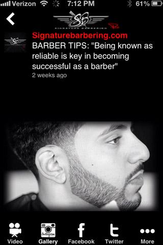 【免費教育App】Signature Barbering Pro-APP點子