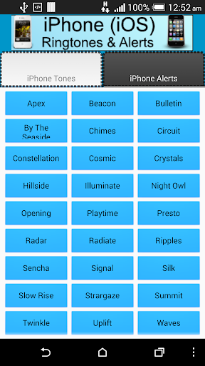 All Apple Ringtones Alerts