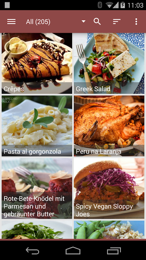 My CookBook (Recipe Manager) Android Apps on Google Play