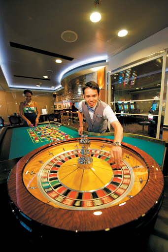 Try your luck at Le Casino aboard the Paul Gauguin.