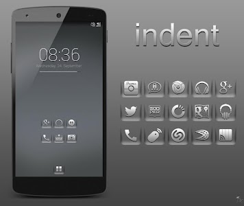 Screenshot indent icon pack - Nova Apex v1.0