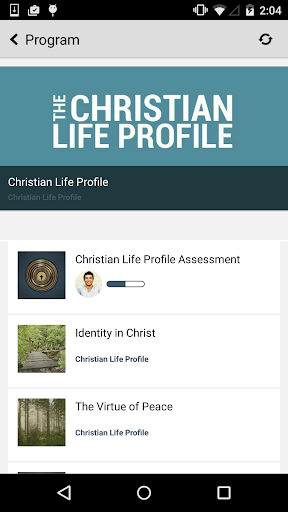 The Christian Life Profile