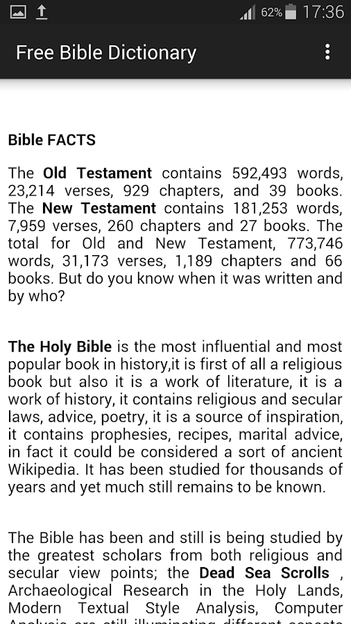 FREE BIBLE DICTIONARY Android Apps on Google Play