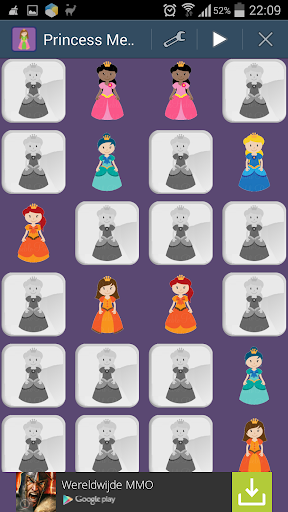 Princess Memory Game