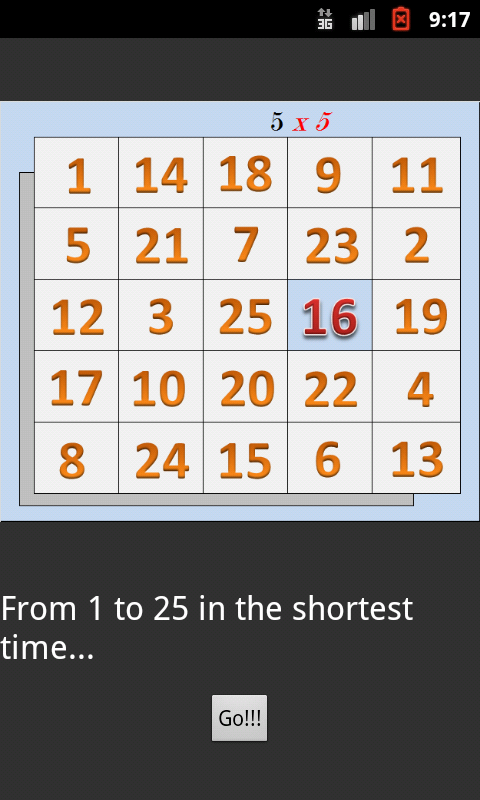 app5x5 Screen 1