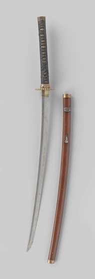 Sabel behorend bij wapenrek van Cornelis Tromp