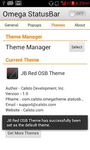 【免費個人化App】Jelly Bean Red OSB Theme-APP點子