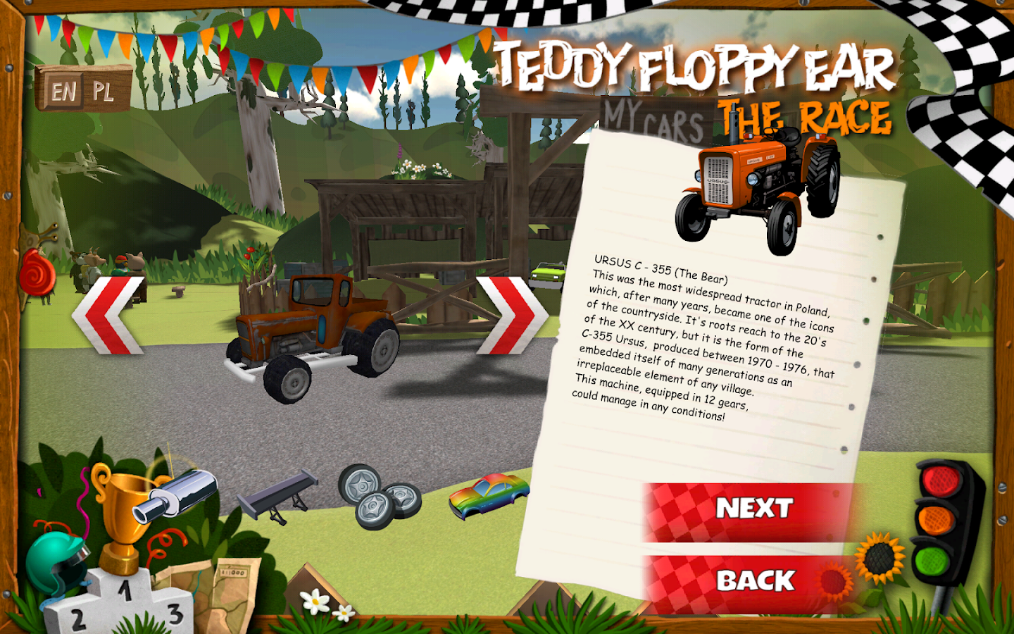 Teddy Floppy Ear: The Race - screenshot