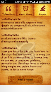 Malayalam Bible Quotes Alarm Screenshots 2