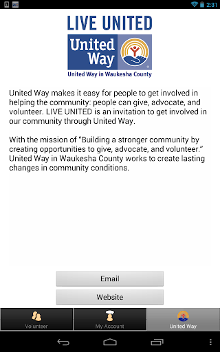 【免費生活App】United Way Waukesha Volunteer-APP點子