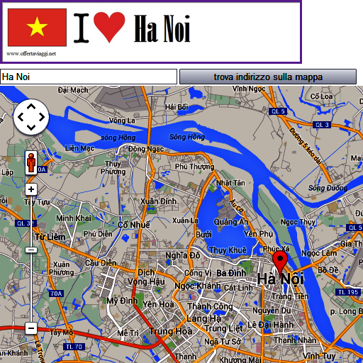 Ha Noi map