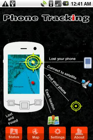 Phone Tracking Screen 1