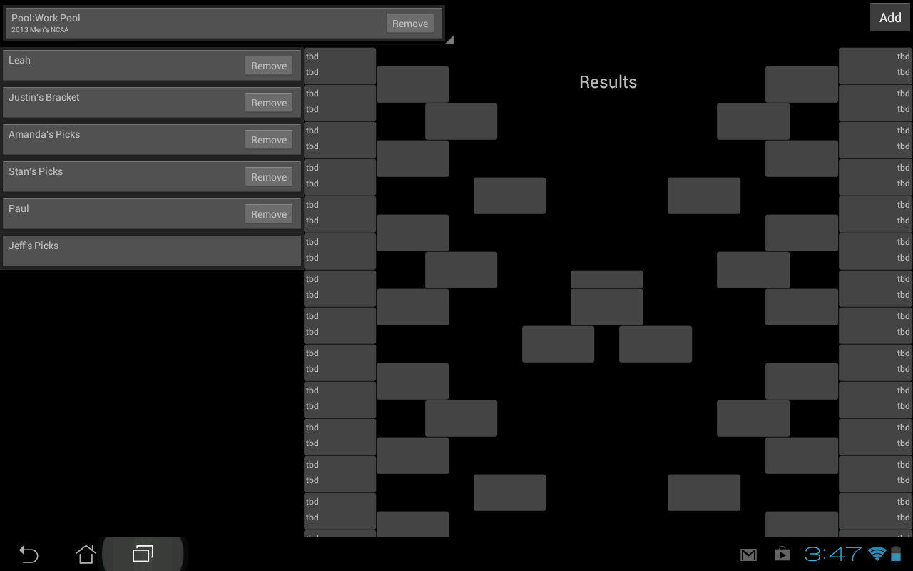 Bracket Tracker Android Apps on Google Play