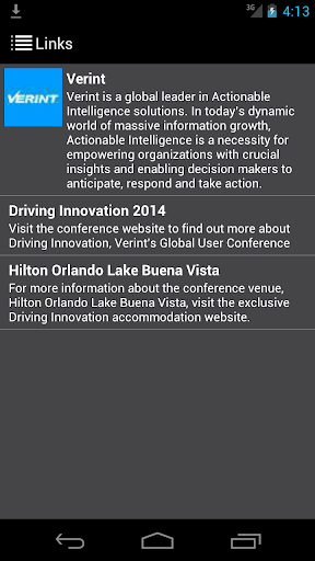 【免費商業App】Verint Driving Innovation 2014-APP點子