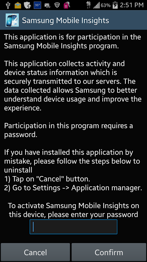 Samsung Mobile Insights Screen 3
