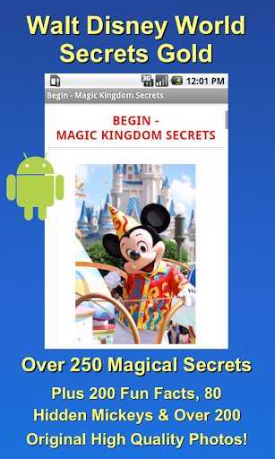 Disney World Secrets Gold