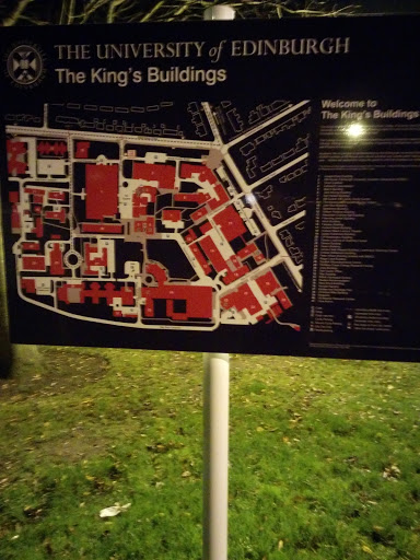 The King's Buildings- A Map Thereof