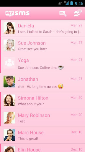 免費下載個人化APP|mysms - Pink Theme app開箱文|APP開箱王