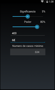 Free Calculo Muestral 2 Grupos APK for Android