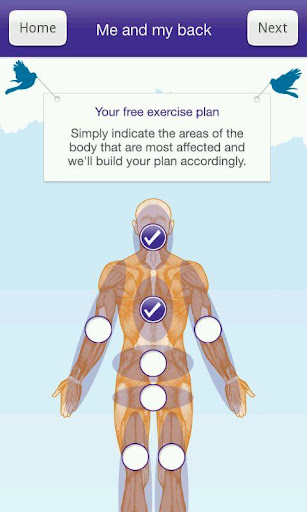 The Simplyhealth Back Care app