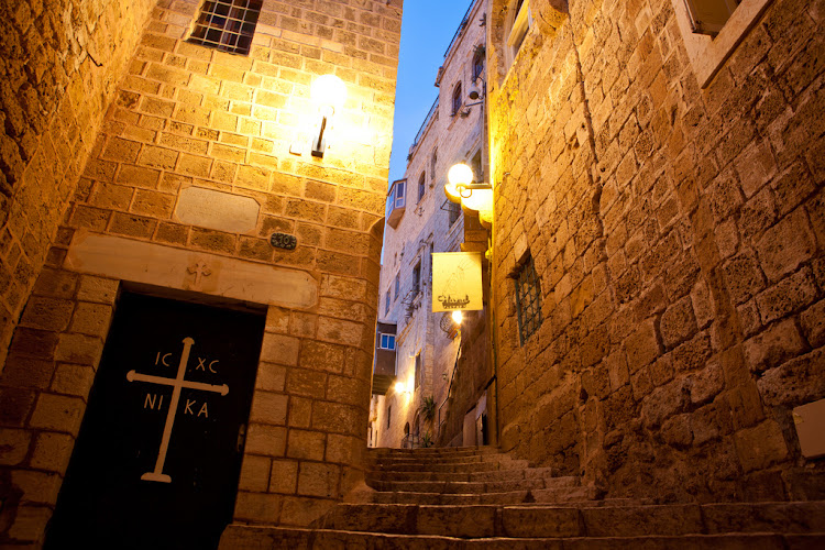 The walkways of Jaffa, Israel, hark back to its time as an ancient port city.