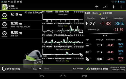 Sleep as Android - screenshot thumbnail