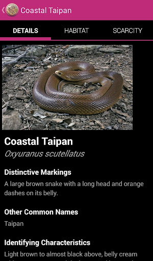 【免費教育App】Field Guide Queensland Fauna-APP點子