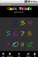 Times Tables Teacher APK capture d'écran Thumbnail #1