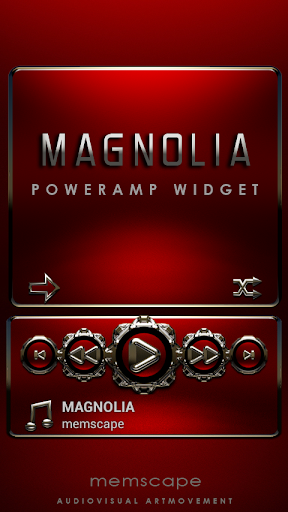 Poweramp Widget MAGNOLIA