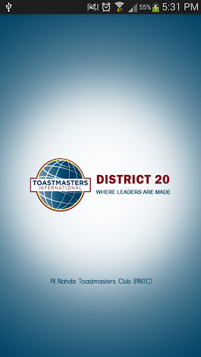 District 20 ToastMasters
