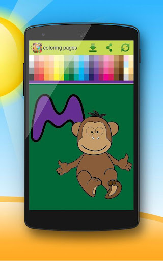 【免費教育App】coloring pages kids paint easy-APP點子