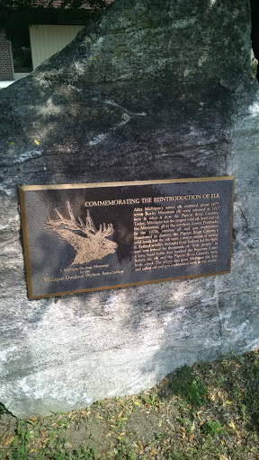 Tomorrow reading the re introduction of elk Rock display