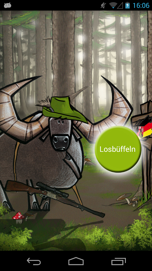 Android application Jagdschein Rheinland-Pfalz screenshort