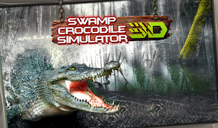 Swamp Crocodile Simulator 3D poster 9
