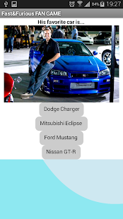 FastAndFuriousFanQuiz Screenshots 1