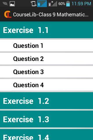 【免費教育App】Courselib - Class 9 Maths-APP點子