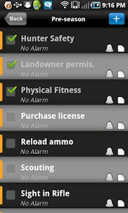 HUNTING PLANNER CHECKLIST Screenshots 1