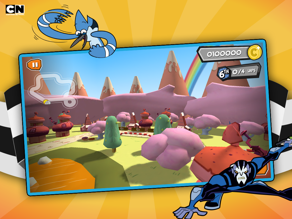 FÓRMULA CARTOON ALL-STARS - Screenshot