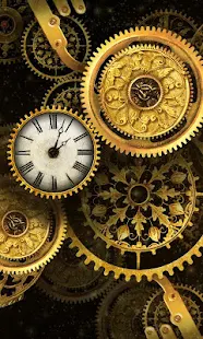 Gold Clock Live Wallpaper HD - screenshot thumbnail